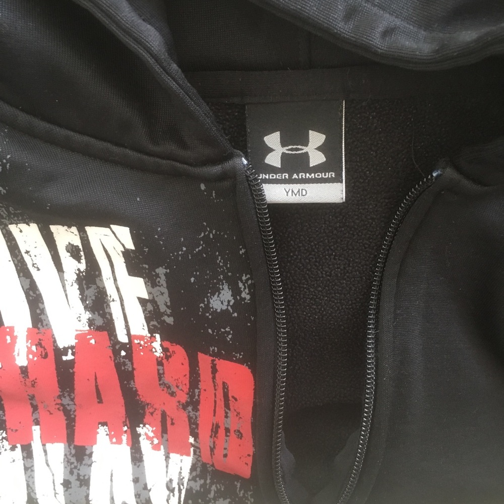 🎈Boys Under Armour Zip Front Hoodie